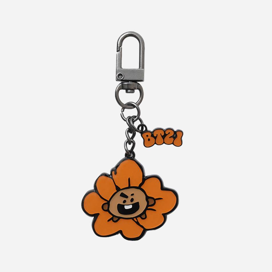 BT21 Flower Keychain 1ea