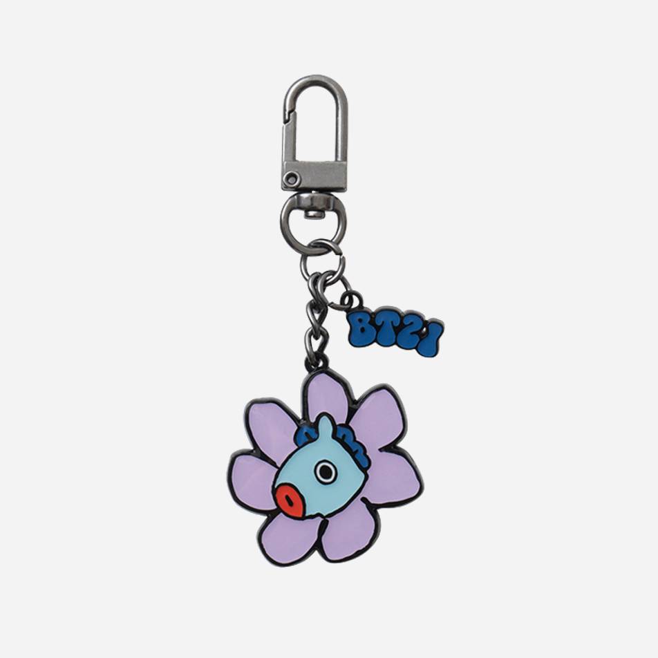 BT21 Flower Keychain 1ea