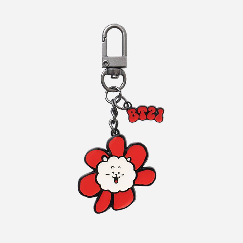 BT21 Flower Keychain 1ea