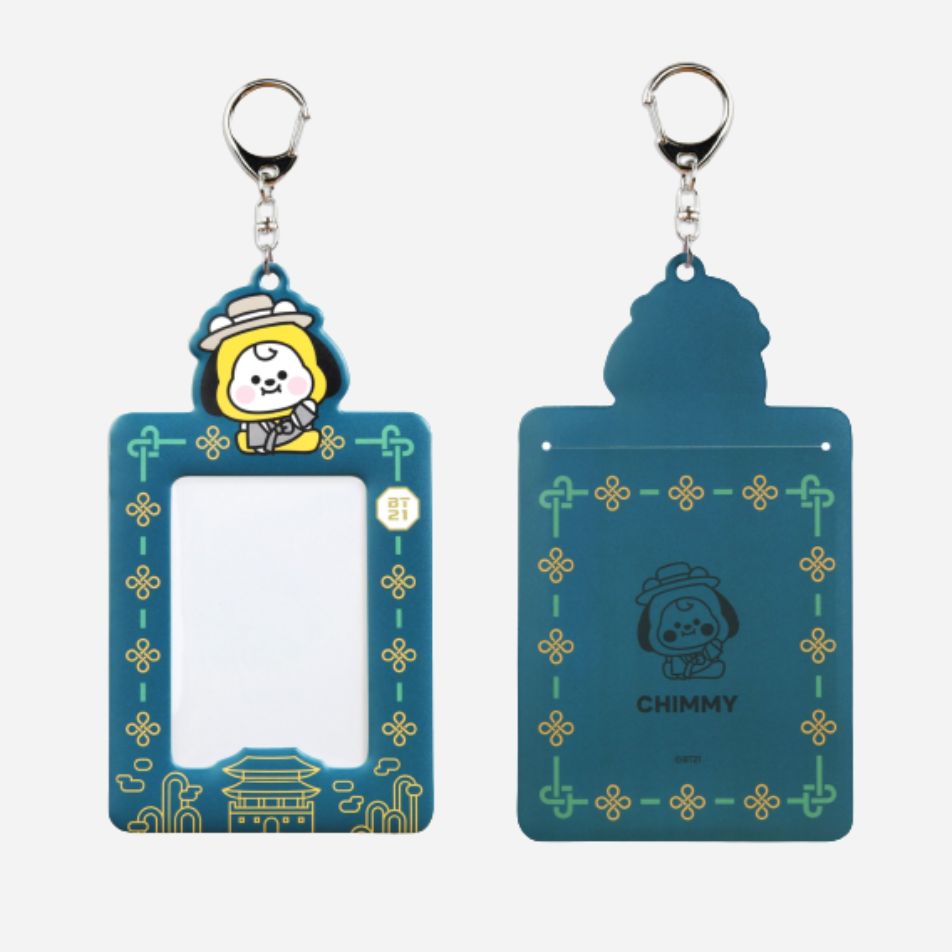 Photocard Holder Keychain (Hanbok Edition) 1ea