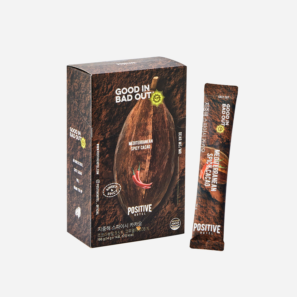[POSITIVE HOTEL] Mediterranean Spicy Cacao Tea (14gx14)