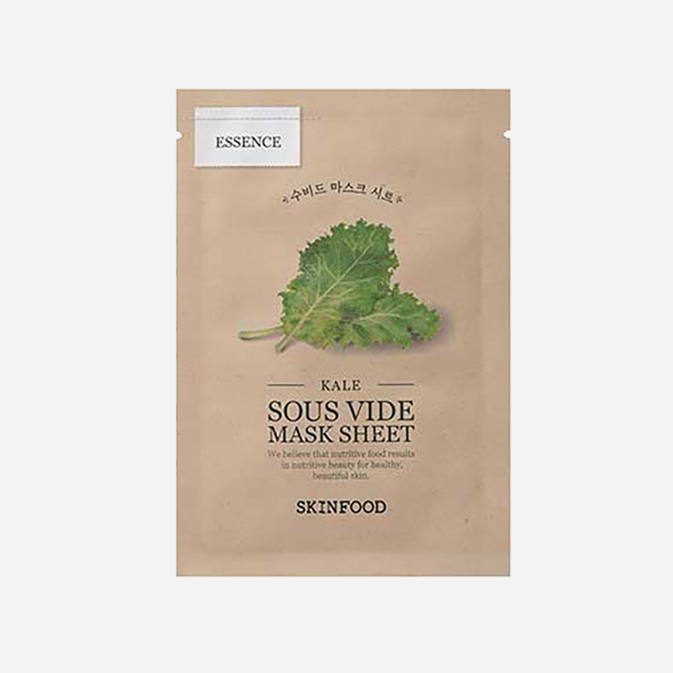 Spinach Sous Vide Mask Sheet